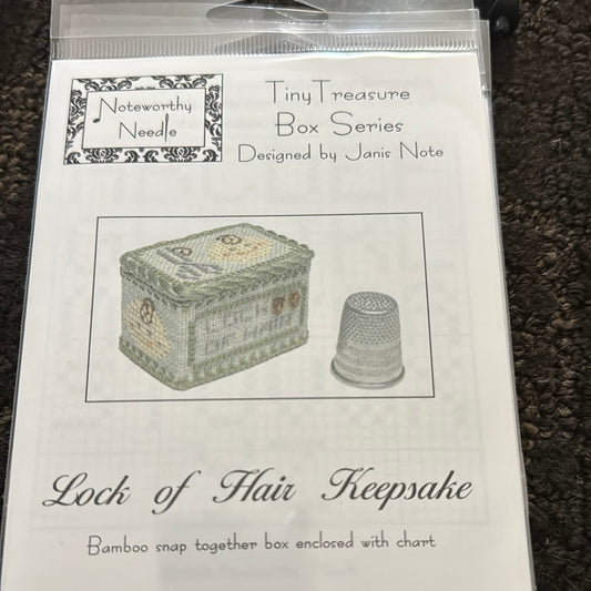 Lock of hair keepsake