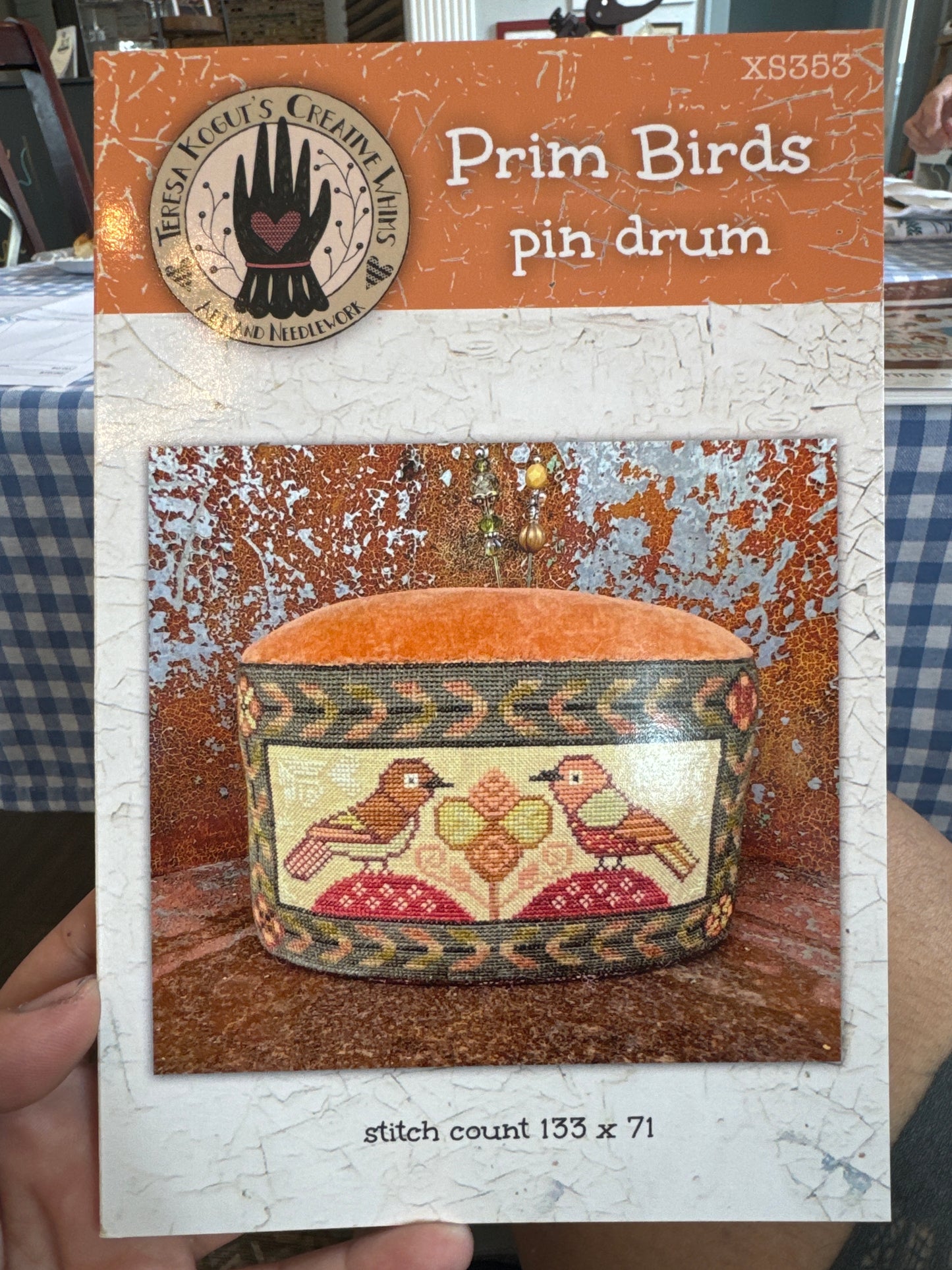 Prim Birds Pin Drum