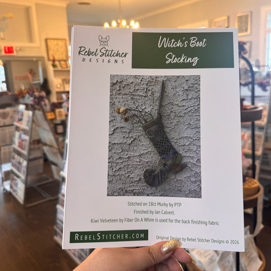 Witch’s Boot Stocking