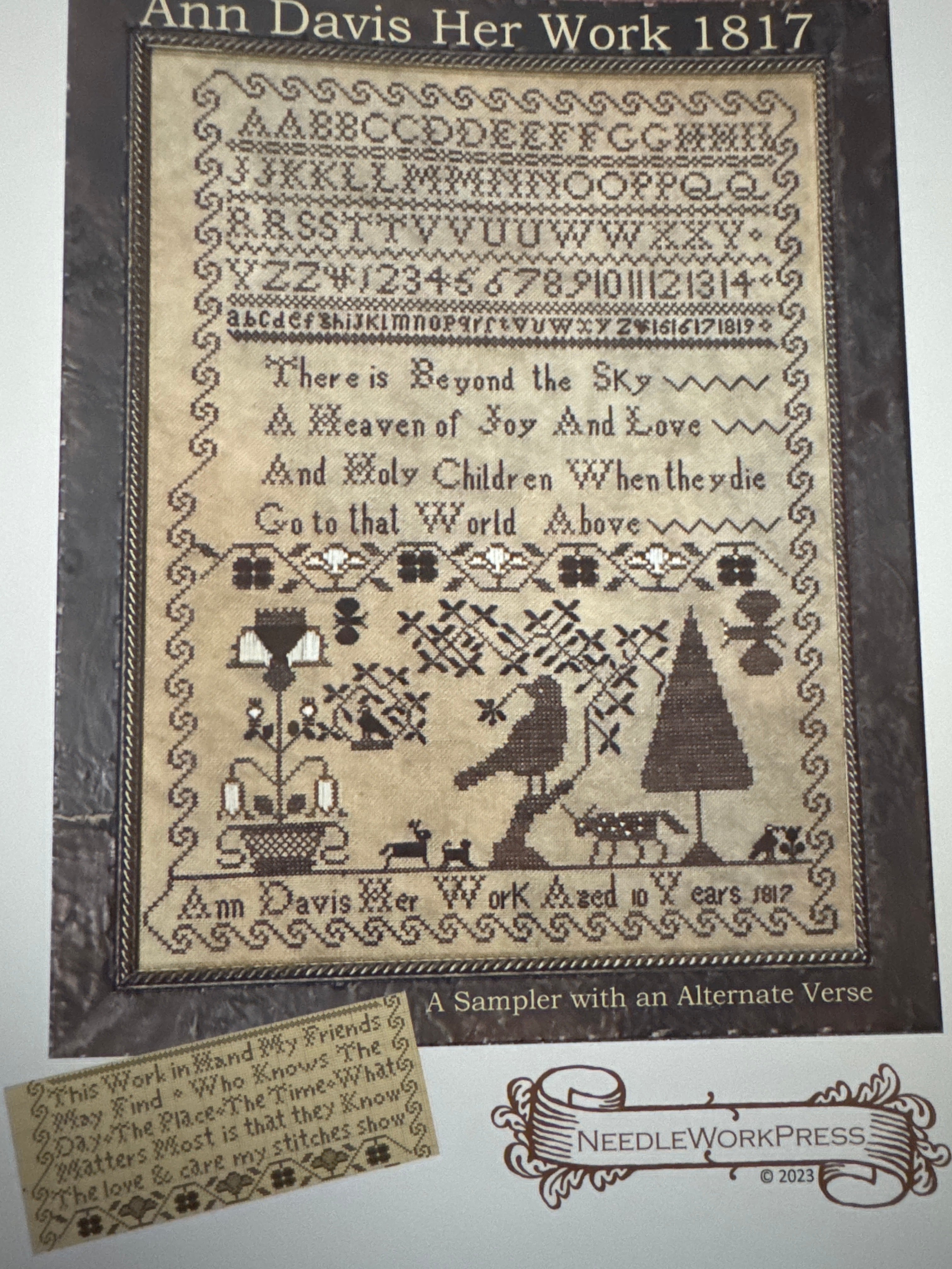 Ann Davis Sampler – Riverview Stitching