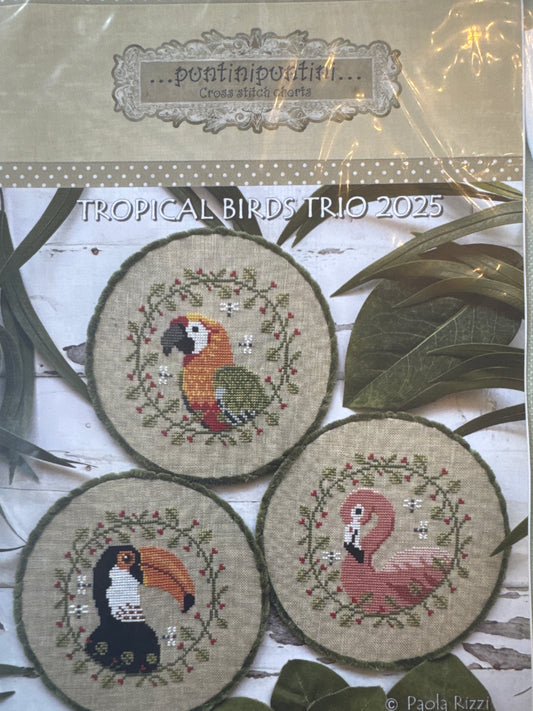 Tropical Birds Trio2025
