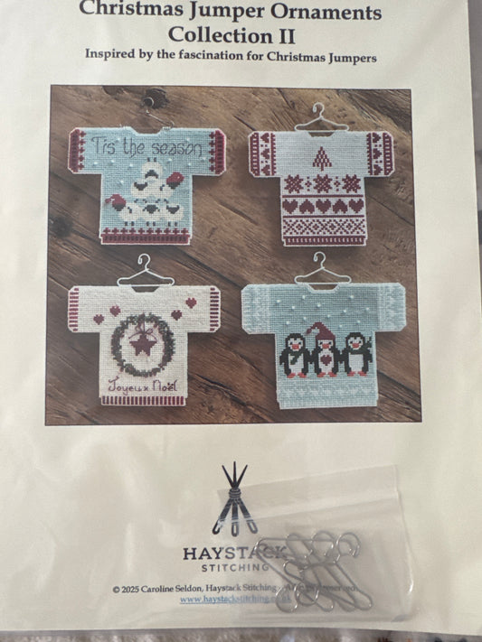 Christmas Jumper Ornaments Collection 2 with accessories