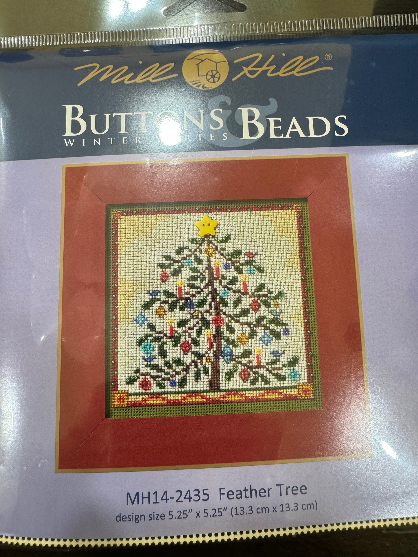 Buttons & Beads - Feather Tree