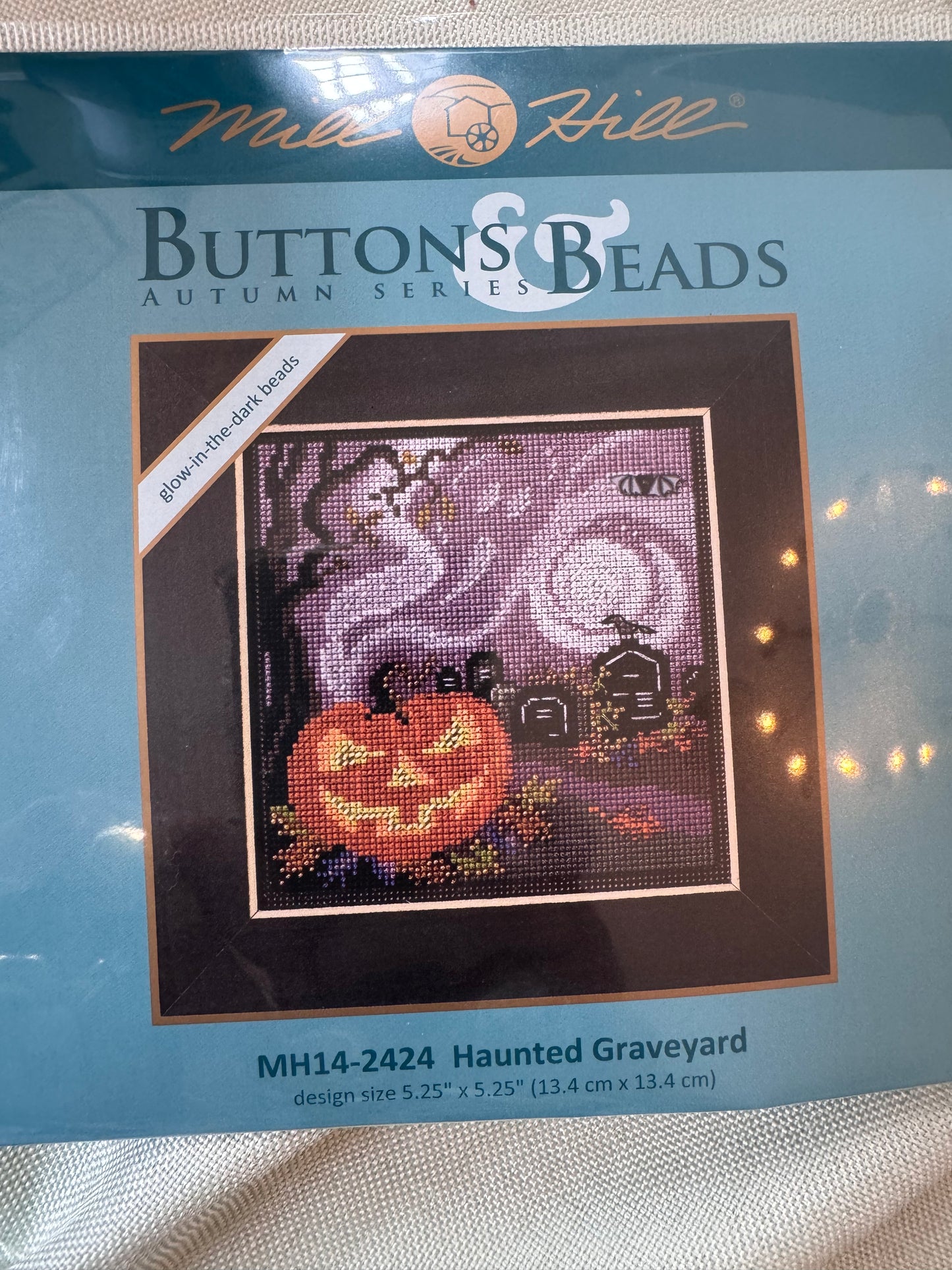 Button and Beads- Haunted Graveyard