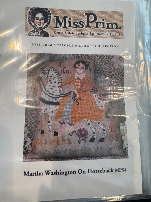 Martha Washington on Horseback