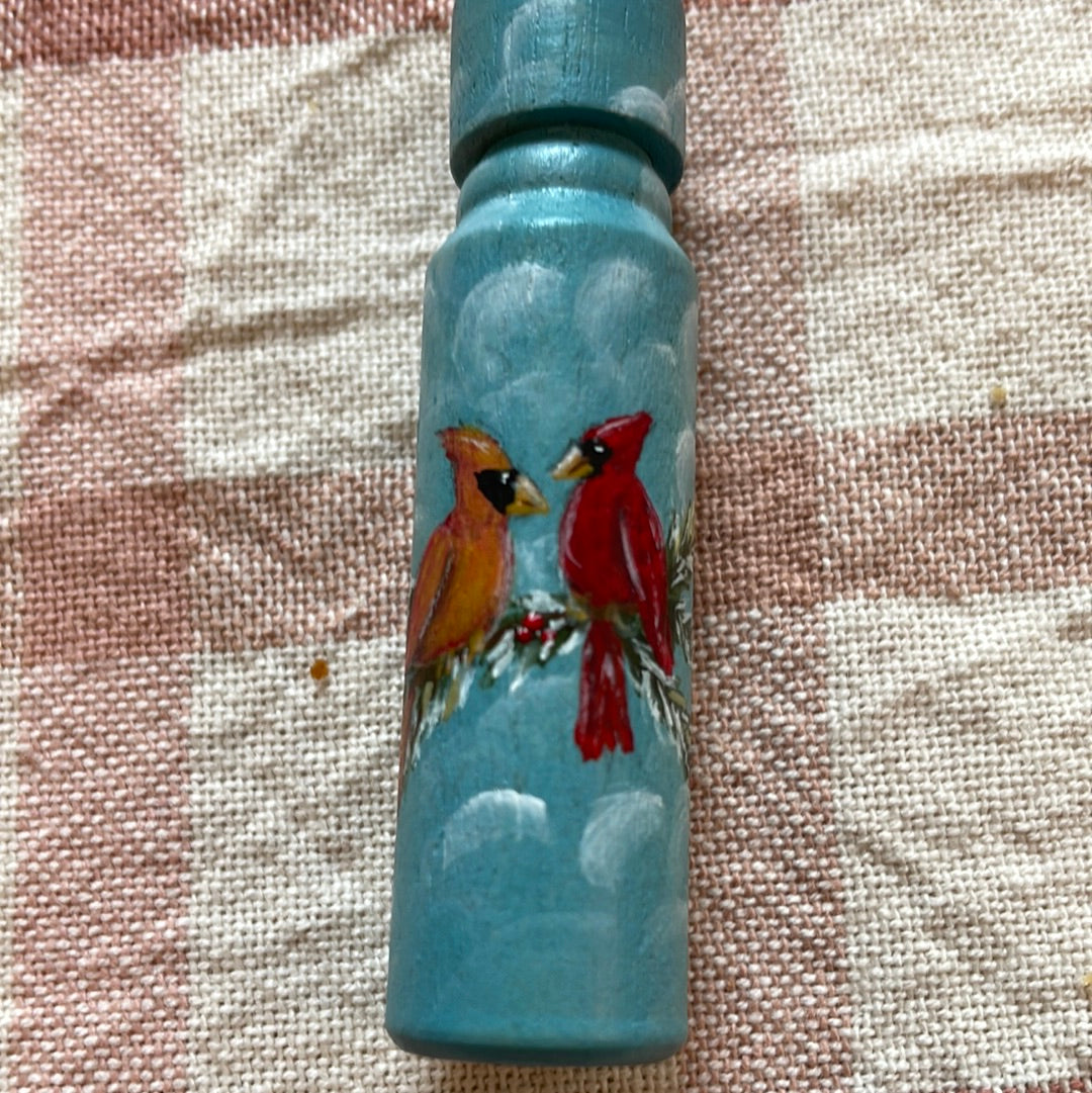 Hand painted Needle Bottle