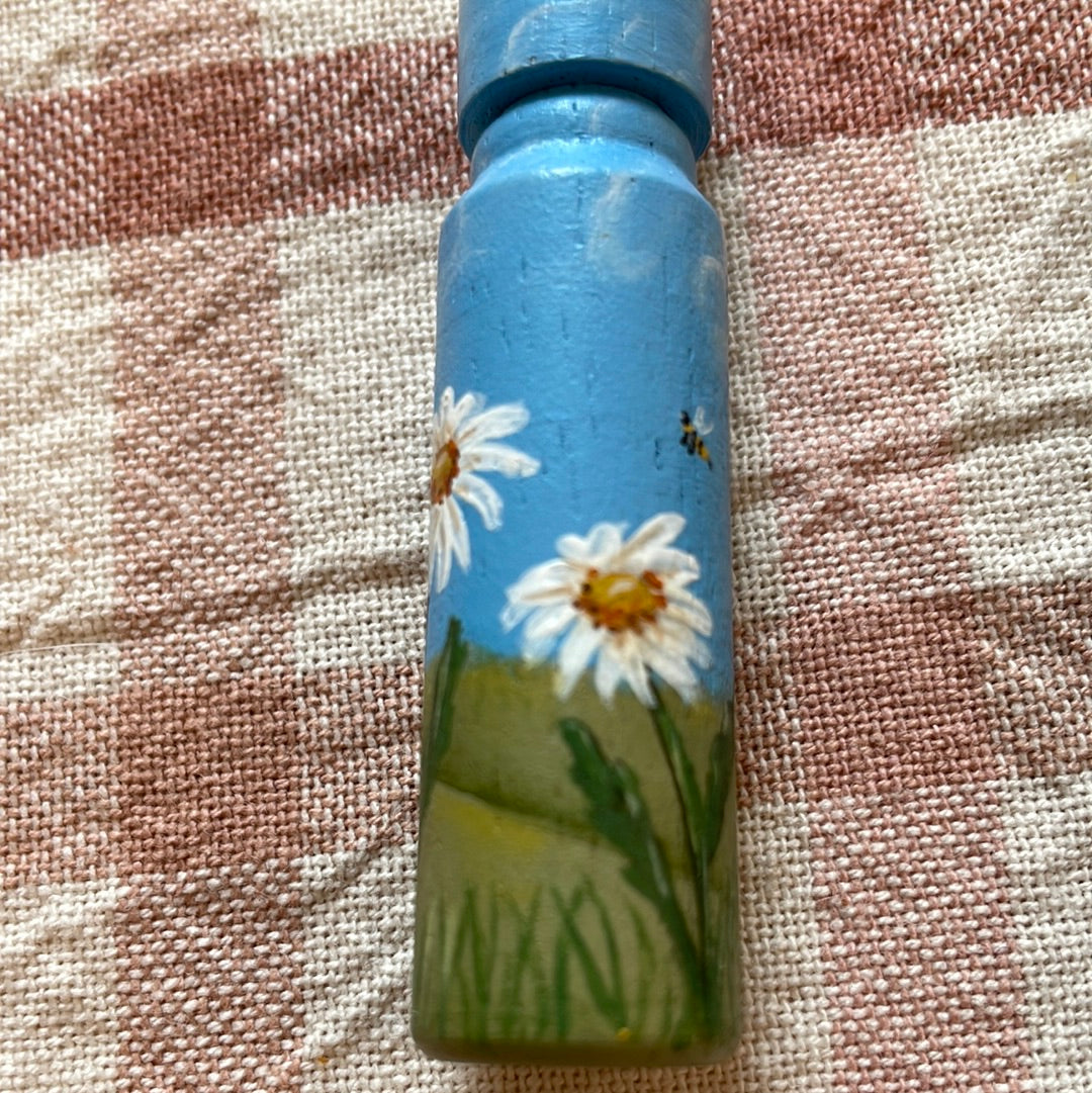 Hand painted Needle Bottle
