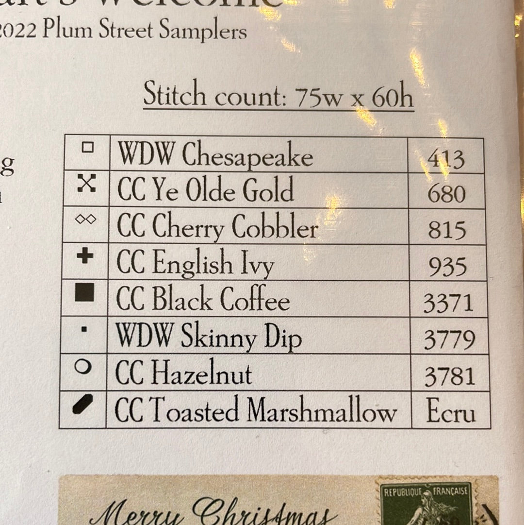 My Heart’s Welcome