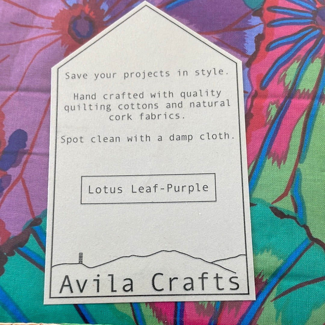 Avila Crafts Cork Project Bag