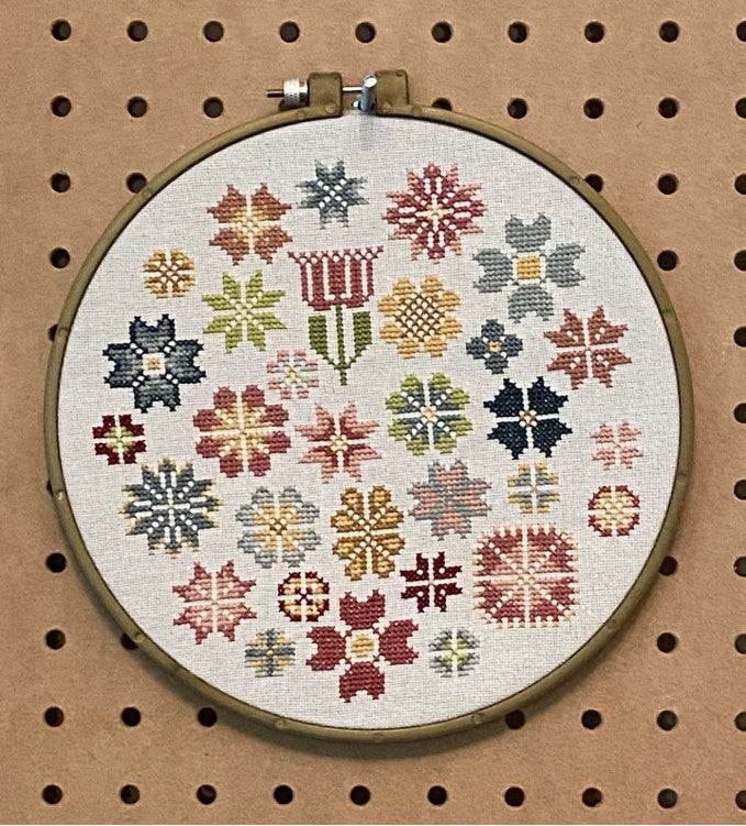 Circle of Flowers - Digital