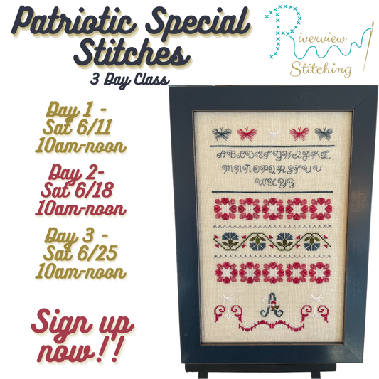 Patriotic Sampler Class 2022