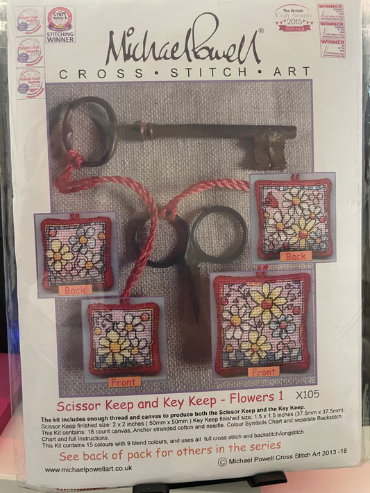 Scissor Keep and Key Keep Flowers 1