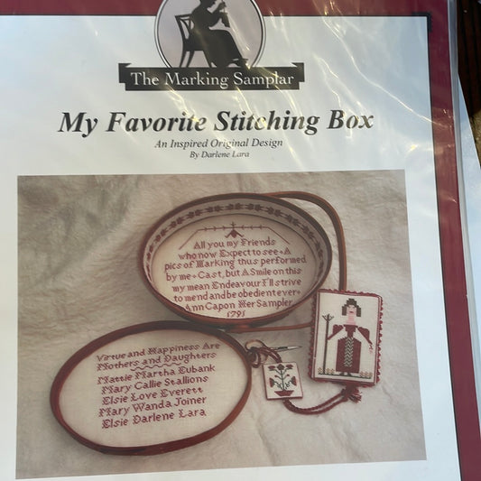 My Favorite Stitching Box