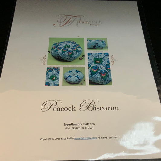 Peacock Biscornu
