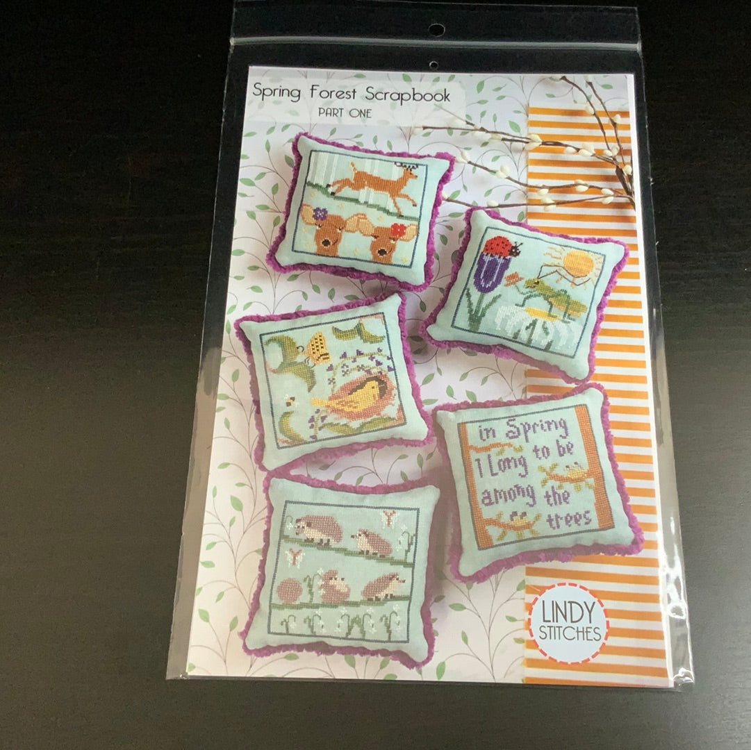Spring Forest Scrapbook part 1