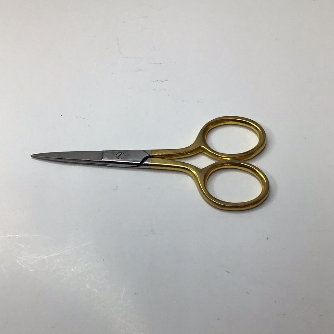 Gold embroidery scissors