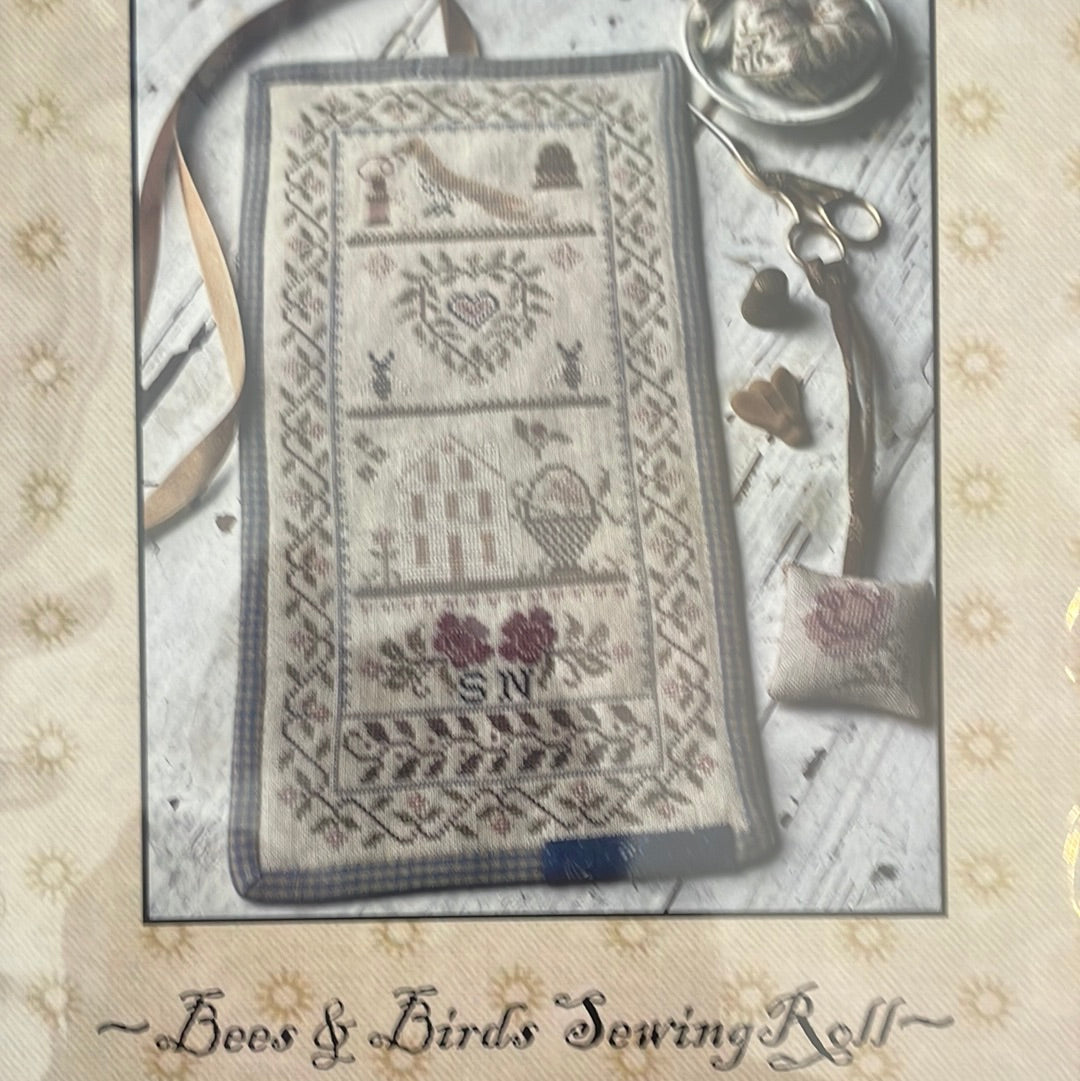 Bees and Birds Sewing Roll