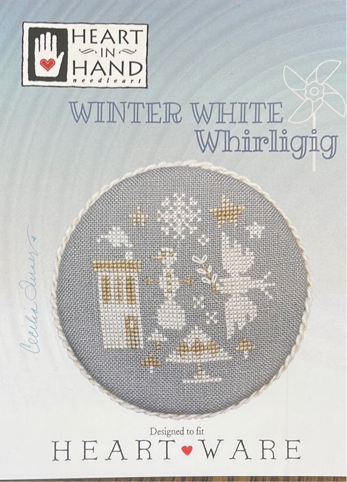 Winter white Whirligig