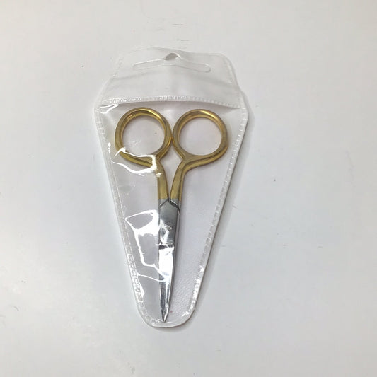 Gold embroidery scissors