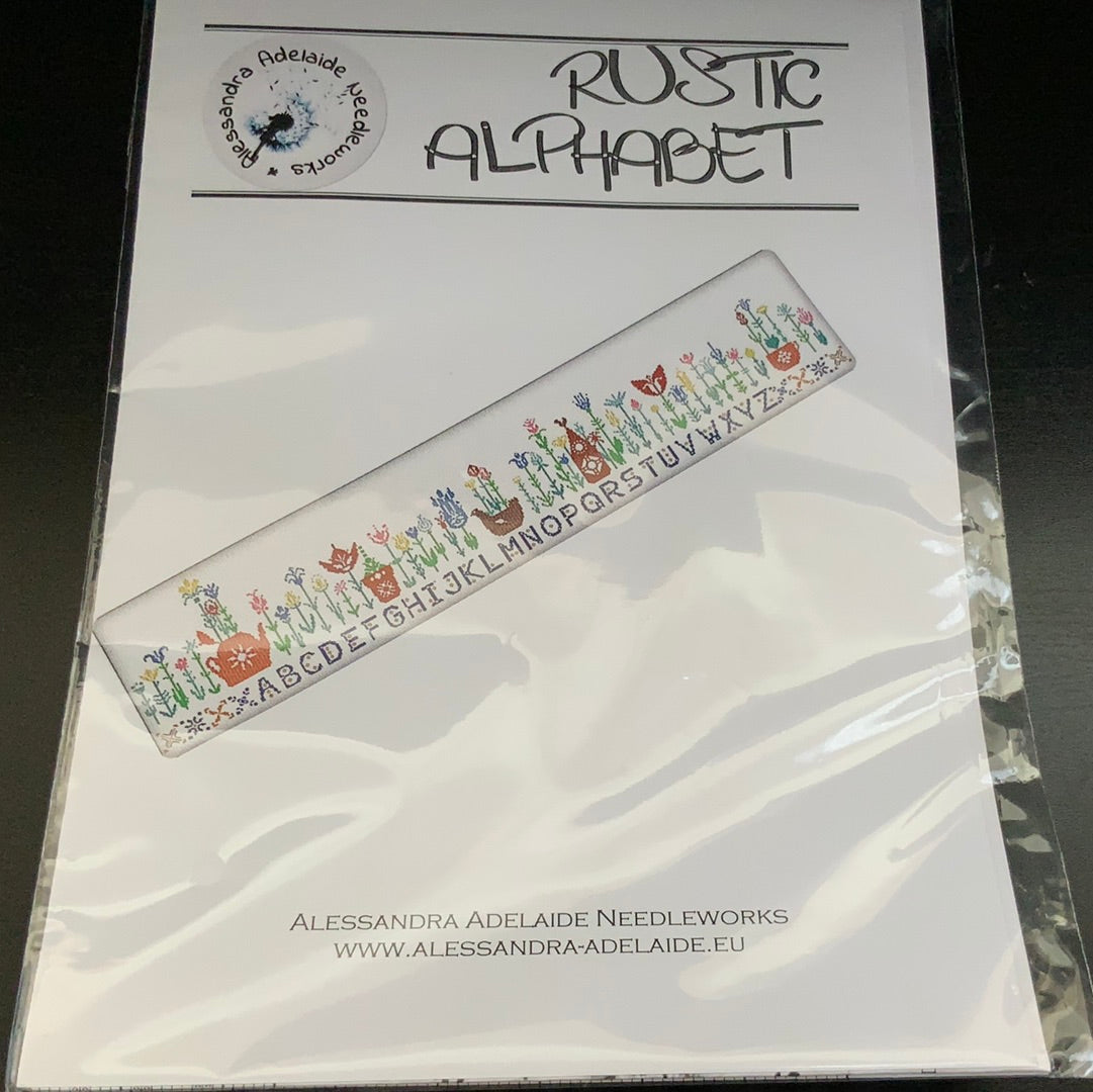 Rustic Alphabet – Riverview Stitching