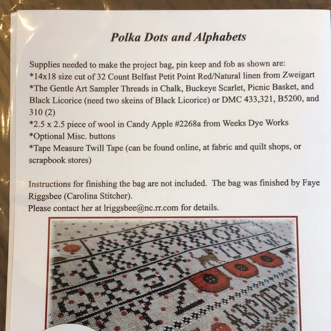 Polka Dots and Alphabets