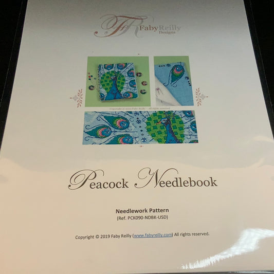 Peacock Needlebook