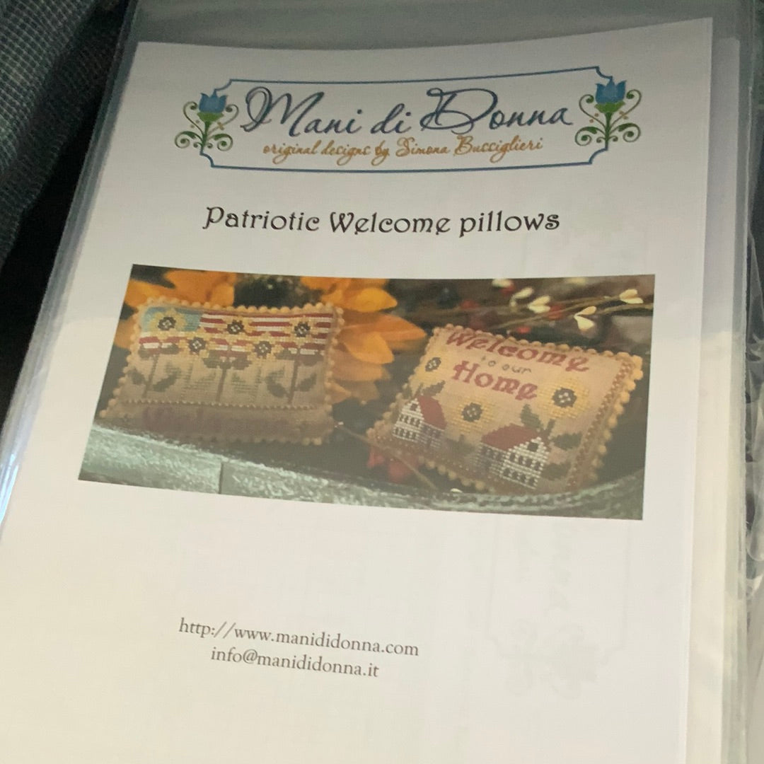 Patriotic Welcome Pillows