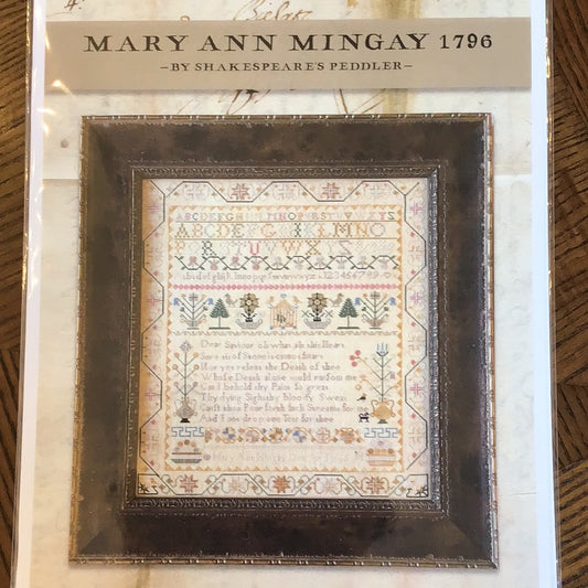 Mary Ann Mingay 1796