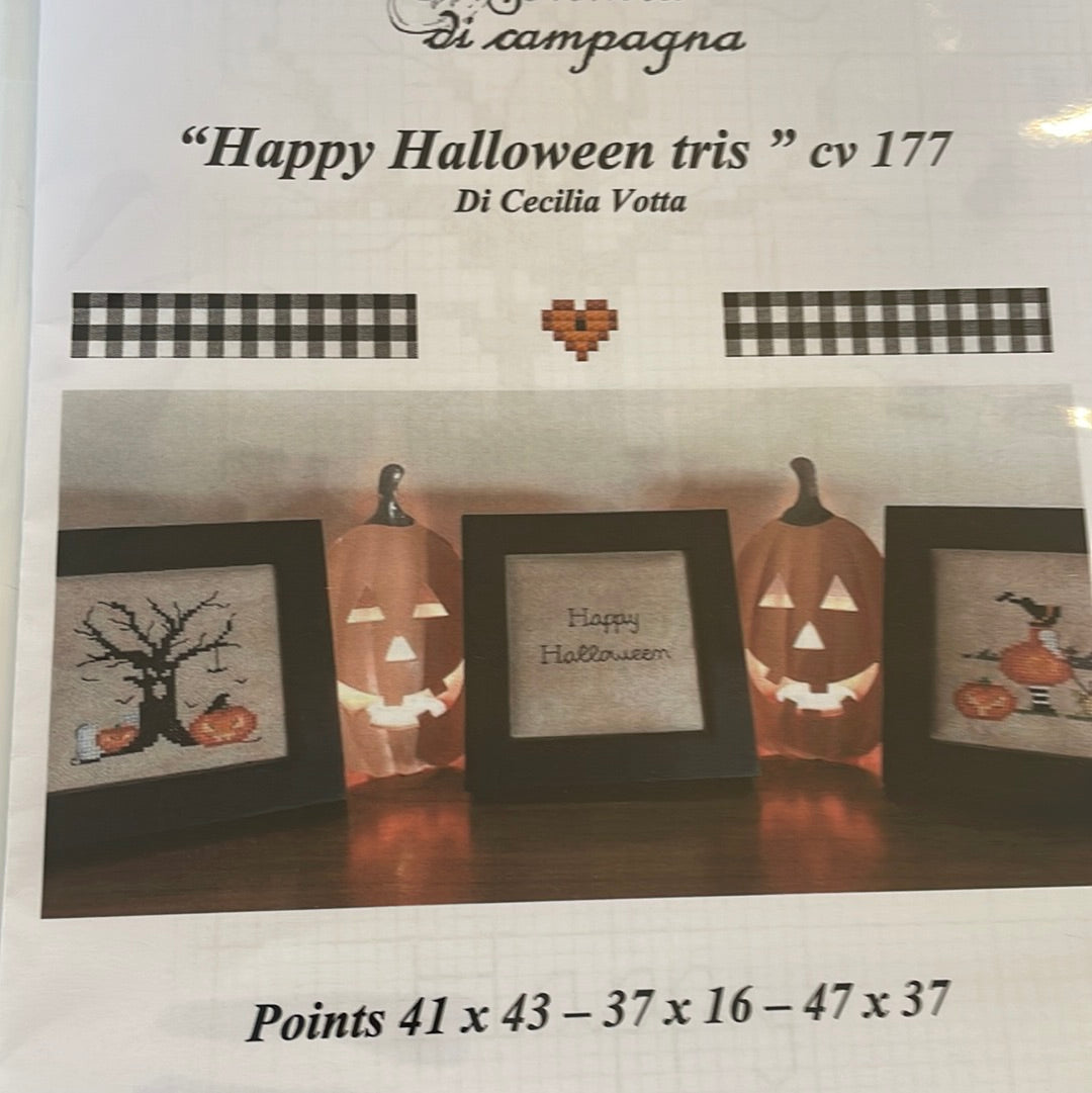 Happy Halloween tris