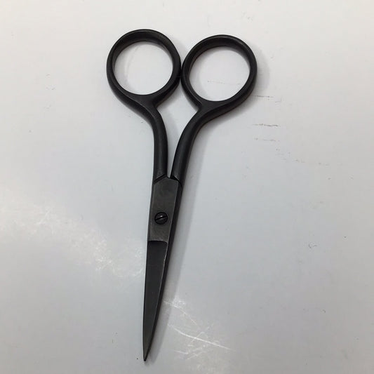 Matte black scissors